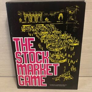 The Stock Market Board Game Avalon Hill 1970